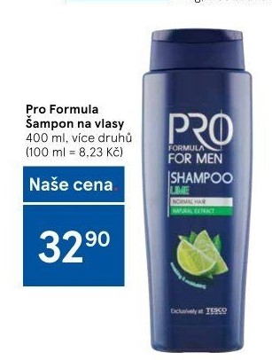 Šampon Pro Formula Tesco