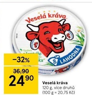 Sýr tavený Veselá kráva