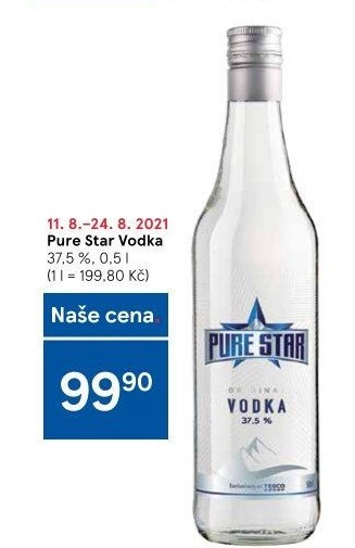 Vodka Pure Star