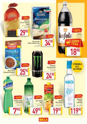 akční leták BILLA 11.8.2021-17.8.2021