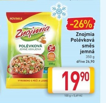 Směs polévková mražená Znojmia
