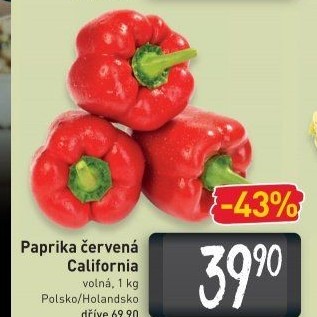 Paprika červená
