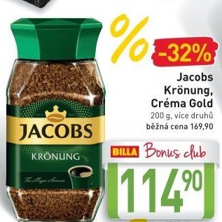 Instantní káva Jacobs Krönung