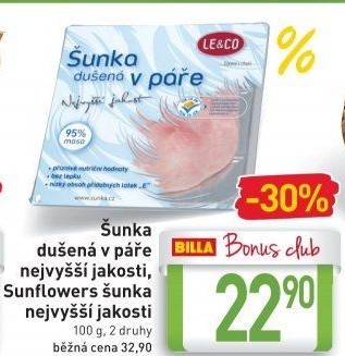 Šunka dušená nejvyšší jakosti LE&amp