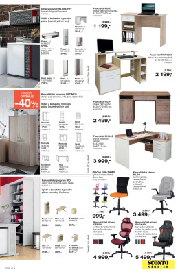 akční leták Sconto nábytek 13.8.2021-22.8.2021