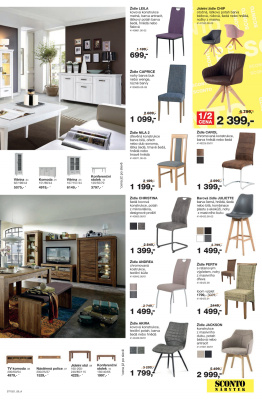 akční leták Sconto nábytek 13.8.2021-22.8.2021