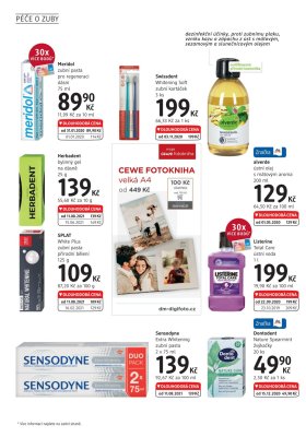 akční leták dm drogerie 12.8.2021-8.9.2021