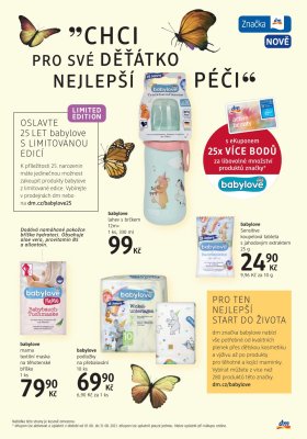 akční leták dm drogerie 12.8.2021-8.9.2021