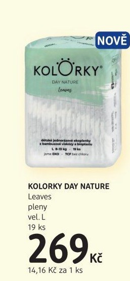 Dětské eko pleny Day Kolorky