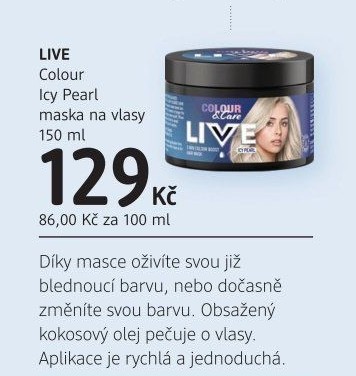 Maska na vlasy Live Colour Schwarzkopf