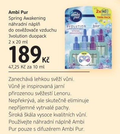 Osvěžovač vzduchu Ambi Pur - náplň
