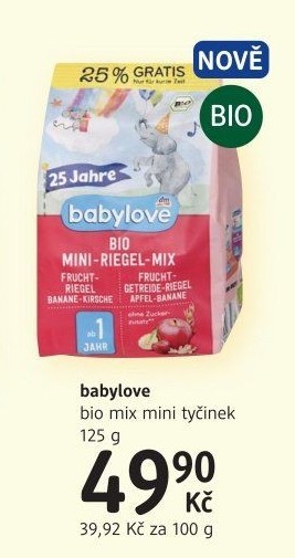 Tyčinky mini bio Babylove