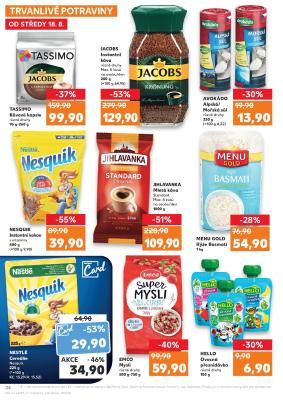 akční leták Kaufland 18.8.2021-24.8.2021