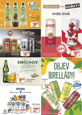 akční leták BILLA 16.8.2021-5.9.2021
