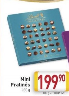 Bonboniéra Pralinky mini Lindt