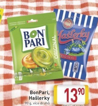 Bonbony Bon Pari Nestlé
