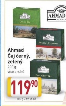 Čaj černý Ahmad Tea