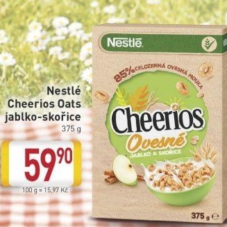 Cereálie Cheerios Oats Nestlé