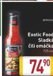 Chilli omáčka sladká Exotic food
