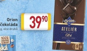 Čokoláda Ateliér Orion