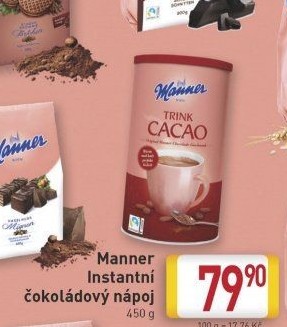 Instantní kakao Manner