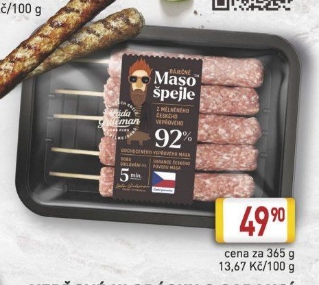 Masošpejle Láďa Grileman Kostelecké uzeniny