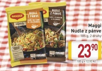 Nudle z pánve Maggi Nápady