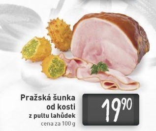 Šunka pražská od kosti LE&amp