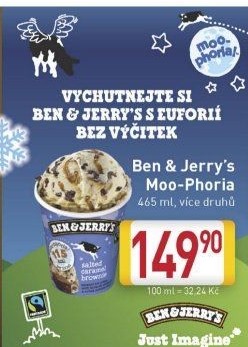 Zmrzlina v kelímku Ben&amp