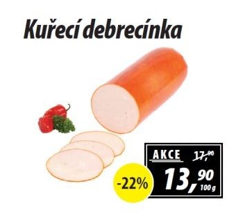 Debrecínka kuřecí