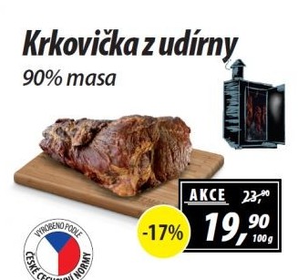 Krkovička z udírny