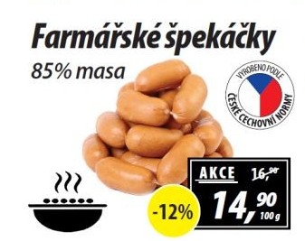 Špekáčky farmářské
