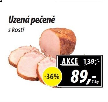 Uzená pečeně s kostí