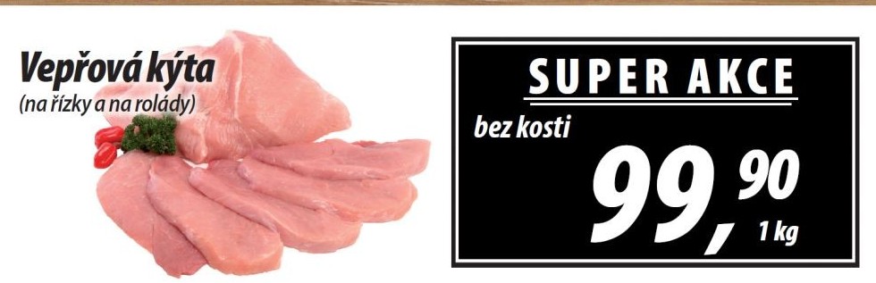 Vepřová kýta bez kosti