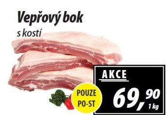 Vepřový bok s kostí