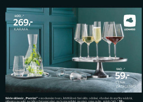SKLENICE NA SEKT