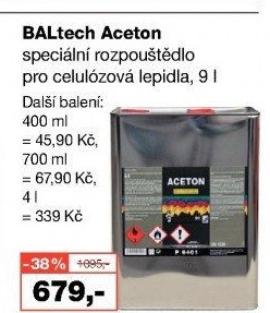 Aceton Barvy a laky Hostivař
