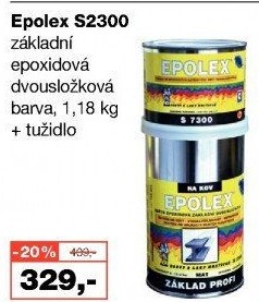 Barva na kov Epolex S230 + tužidlo Epolex S7300