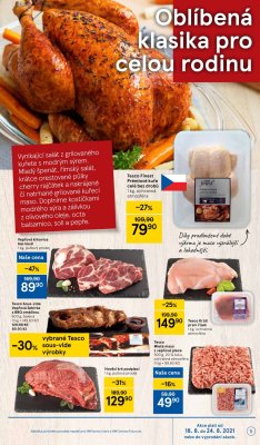 akční leták Tesco 18.8.2021-24.8.2021
