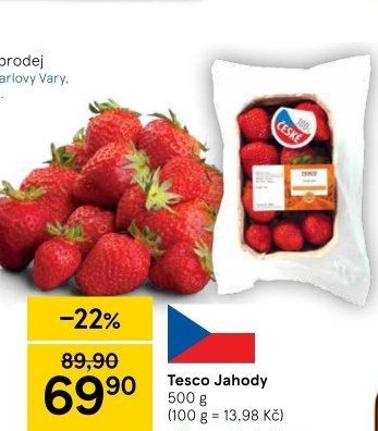 Jahody Tesco