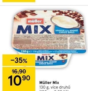 Jogurt Müller Mix