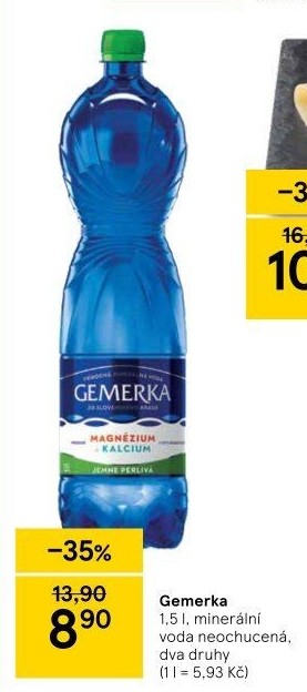 Minerální voda Gemerka