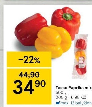 Paprika mix Tesco