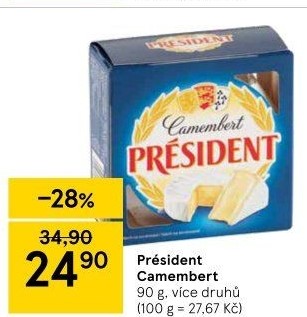 Sýr Camembert Président
