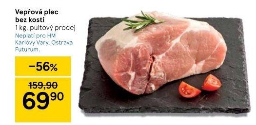 Vepřová plec bez kosti
