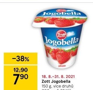 Jogurt Jogobella Zott