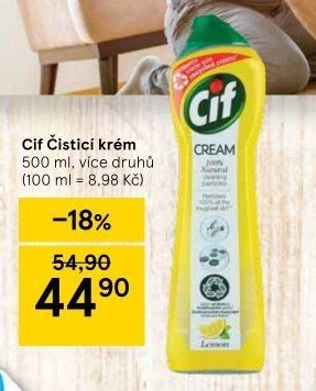 Krémový čistič Cif Cream