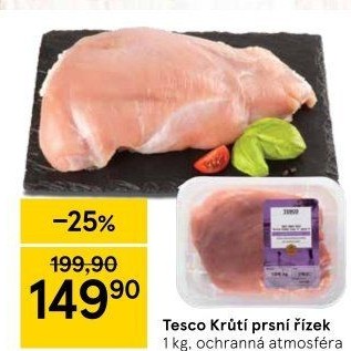 Krůtí prsní řízky Tesco