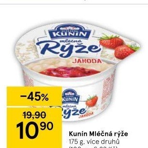 Mléčná rýže Kunín
