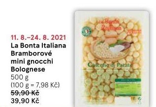 Noky mini bramborové La Bonta Italiana